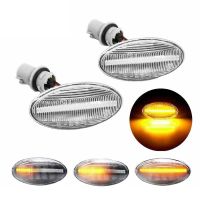 Πλαϊνά Φλας Φτερού Για Suzuki Swift 05-17 , Swift 17+  , Grand Vitara 05-15 ,  Vitara 15-19 , Jimny 98-18 , SX4 06-14 , SX4 S-Cross 13+ , Baleno 16+ , Celerio 14+ , Ignis 16+ / Opel Agila 08-14 / Fiat Sedici 09-11 Led Dynamic Άσπρα 2 Τεμάχια