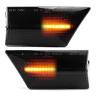 Πλαϊνά Φλας Φτερού Για Opel Vectra C 02-08 / Signum 03-09 Led Dynamic Smoke 2 Τεμάχια