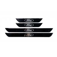 FORD  ΜΑΡΣΠΙΕ ΕΣΩΤΕΡΙΚΑ ΑΥΤΟΚΟΛΛΗΤΑ (45x4cm X2 + 25x4cm X2)  ΜΕ ΕΠΙΚΑΛΥΨΗ ΕΠΟΞΕΙΔΙΚΗΣ ΡΥΤΙΝΗΣ 4ΤΕΜ