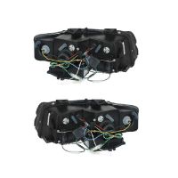Μπροστινά Φανάρια Set Για Audi A4 B6 00-04 DRL Μαύρα H1/H1 Sonar
