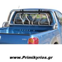 Roll bar 406 Inox- 0952 Inox για MITSUBISHI L200 '06>
