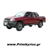Σκαλοπάτια με Μονό Πάτημα 202 Inox Toyota Hilux 1997>'02/'05