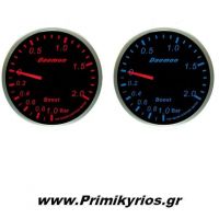 Μπαρόμετρο αυτοκινήτου Deamon Red - Blue Led
