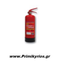 Πυροσβεστήρας Aυτοκινήτου 6LT με Μανόμετρο