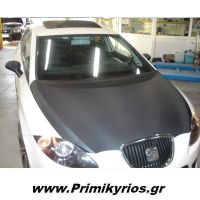 Carbon 3M σε Καπό Seat Leon Cupra