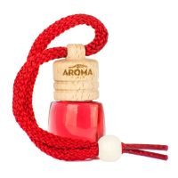 ΑΡΩΜΑΤΙΚΟ (ΚΡΕΜΑΣΤΟ) ΥΓΡΟ AROMA WOOD - ΦΡΑΟΥΛΑ - STRAWBERRY (6 ml) AMiO - 1 ΤΕΜ.