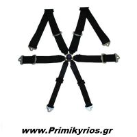 Ζώνη Ασφαλείας Sparcο Racing 6 Point Ηarness