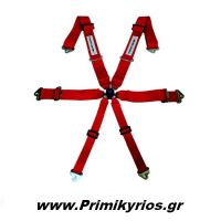 Ζώνη Ασφαλείας Sparcο Racing 6 Point Ηarness