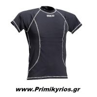Εσωθερμική Mπλούζα Basic Sparco Κοντομάνικη