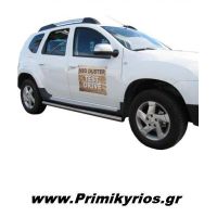 Πλαϊνές Σωλήνες Inox για Duster