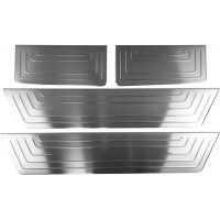 ΜΑΡΣΠΙΕ ΕΣΩΤΕΡΙΚΑ ΧΡΩΜΙΟΥ ΓΙΑ VW T6 TRANSPORTER VAN 2015+  S-DIZAYN - 4 ΤΕΜ.