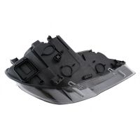 Μπροστινά Φανάρια Set Για Bmw X5 E70 07-14 Double L LED Bar Μαύρα Upgrade Xenon To Led Με Μοτέρ Carner