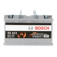 Μπαταρία Αυτοκινήτου 80Ah Δεξιά Bosch 800Α (ΕΝ) Start Stop AGM S5A11