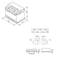 Μπαταρία Αυτοκινήτου 65Ah Δεξιά Bosch 650Α (ΕΝ) Start Stop AGM S4E07