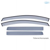 ΣΕΤ ΑΝΕΜΟΘΡΑΥΣΤΕΣ ΑΥΤΟΚΟΛΛΗΤΟΙ ΕΞΩΤΕΡΙΚΟΙ ΓΙΑTOYOTA COROLLA 5D 2018+ ΑΠΟ ΕΥΚΑΜΠΤΟ ΧΥΤΟ ΑΚΡΥΛΙΚΟ ΓΥΑΛΙ (CAST ACRYLIC GLASS) DGA - 4 ΤΕΜ.