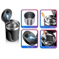 Σταχτοθήκη με Μπλε Φως Led