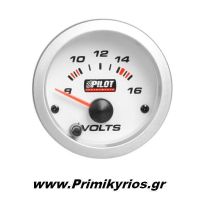 Όργανο Βολτόμετρο Pilot Επτά Χρωμάτων