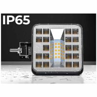 Προβολέας Εργασίας Τετράγωνος Mini 7-F 29 LED 9-40 Volt 90W 9000lm 6500k LΕDΒΑR-003 1 Τεμάχιο