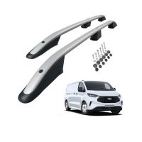 ΠΑΡΑΛΛΗΛΕΣ ΜΠΑΡΕΣ ΟΡΟΦΗΣ ΑΛΟΥΜΙΝΙΟΥ ELEGANCE L1 ΓΙΑ FORD TOURNEO CUSTOM 2023+ ΜΕΓΙΣΤΟ ΒΑΡΟΣ ΦΟΡΤΙΟΥ 75KG OMTEC - 2 TEM.