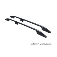ΠΑΡΑΛΛΗΛΕΣ ΜΠΑΡΕΣ ΟΡΟΦΗΣ ΑΛΟΥΜΙΝΙΟΥ ΣΕ ΜΑΥΡΟ ΧΡΩΜΑ SPORT ΓΙΑ VW AMAROK 2022+ ΜΕΓΙΣΤΟ ΒΑΡΟΣ ΦΟΡΤΙΟΥ 75KG OMTEC - 2 TEM.