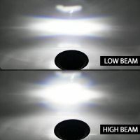 Μπροστινά Φανάρια Set Για Jeep Wrangler 96+ / Mercedes-Benz G-Class W463 / Hummer H1/H2 / Harley-Davidson Led Angel Eyes / DRL Projectors Μαύρα 13 led 2 Τεμάχια