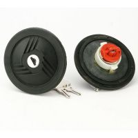 ΤΑΠΑ ΒΕΝΖΙΝΗΣ ΜΕ ΚΛΕΙΔΙ ΓΙΑ VOLVO 142-144-145-164-242-244 >1977 / 264 >1977 ΣΕ ΜΑΥΡΟ ΧΡΩΜΑ FARMA - 1 τεμ.