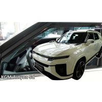 ΑΝΕΜΟΘΡΑΥΣΤΕΣ ΓΙΑ KGM ACTYON 5D 2024+ ΣΕΤ ΑΥΤΟΚΙΝΗΤΟΥ ΑΠΟ ΕΥΚΑΜΠΤΟ ΦΙΜΕ ΠΛΑΣΤΙΚΟ HEKO - 4 ΤΕΜ.