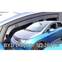 ΑΝΕΜΟΘΡΑΥΣΤΕΣ ΓΙΑ BYD DOLPHIN 5D 2021+ ΖΕΥΓΑΡΙ ΑΠΟ ΕΥΚΑΜΠΤΟ ΦΙΜΕ ΠΛΑΣΤΙΚΟ HEKO - 2 ΤΕΜ.