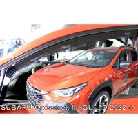 ΑΝΕΜΟΘΡΑΥΣΤΕΣ ΓΙΑ SUBARU CROSSTREK III (GU) 5D 2022+ ΖΕΥΓΑΡΙ ΑΠΟ ΕΥΚΑΜΠΤΟ ΦΙΜΕ ΠΛΑΣΤΙΚΟ HEKO - 2 ΤΕΜ