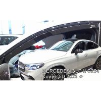 ΑΝΕΜΟΘΡΑΥΣΤΕΣ ΓΙΑ MERCEDES GLC COUPE II C254 5D 2023+ ΣΕΤ ΑΥΤΟΚΙΝΗΤΟΥ ΑΠΟ ΕΥΚΑΜΠΤΟ ΦΙΜΕ ΠΛΑΣΤΙΚΟ HEKO - 4 ΤΕΜ