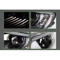 Μπροστινά Φανάρια Set Για Skoda Octavia mk3 2014-2017 DRL Μαύρα Carner