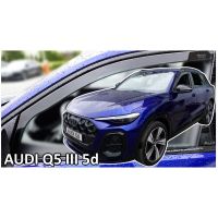 ΑΝΕΜΟΘΡΑΥΣΤΕΣ ΓΙΑ AUDI Q5 3 (GU) 5D 2024+ ΣΕΤ ΑΥΤΟΚΙΝΗΤΟΥ ΑΠΟ ΕΥΚΑΜΠΤΟ ΦΙΜΕ ΠΛΑΣΤΙΚΟ HEKO - 4 ΤΕΜ.