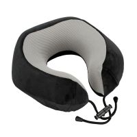ΜΑΞΙΛΑΡΙ ΤΑΞΙΔΙΟΥ ΑΥΧΕΝΑ ΕΡΓΟΝΟΜΙΚΟ MEMORY FOAM ΜΑΥΡΟ/ΓΚΡΙ NECK-LUXE LAMPA - 1 ΤΕΜ.