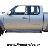 Σκαλοπάτι Αλουμινίου με Αντιολισθητικό Πάτημα και Γυαλιστερή Ανοδίωση Mazda BT50 2007+