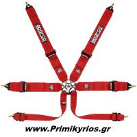 Ζώνη Ασφαλείας Sparcο Racing 6 Σημείων