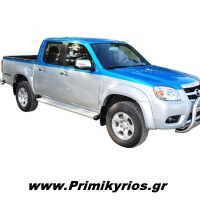 Σκαλοπάτι Αλουμινίου με Ασημί Ματ Φινίρισμα MAZDA BT 50 2007+