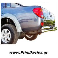 Οπίσθιος Προφυλακτήρας Mitsubishi L200 2006+ Ίσιος