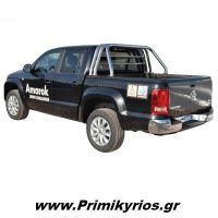 Roll Bar VW Amarok 2010+ Τριών Σκελών Σωληνωτή Σχάρα