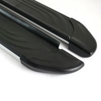 Πλαινά Σκαλοπάτια APA (Silver-203cm) 2 Τεμάχια Αλουμινίου Χωρίς Βάσεις
