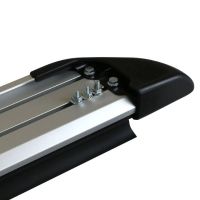 Πλαινά Σκαλοπάτια APA (Silver-203cm) 2 Τεμάχια Αλουμινίου Χωρίς Βάσεις