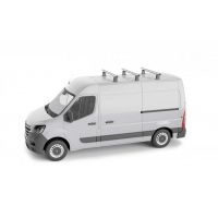 ΜΕΝΑΒΟ Πλήρες Σετ με Τρεις (3) Μπάρες Οροφής Αλουμινίου Airdyn και Άκρα Τοποθέτησης για FIAT Doblo III 2023> Επαγγελματικό Όχημα - 3 τεμ. (3x10320/MB+3x13560/MB)