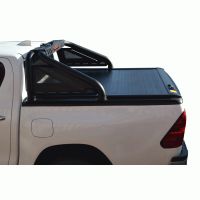 ΚΑΠΑΚΙ ΚΑΡΟΤΣΑΣ ΡΟΛΟ ΑΛΟΥΜΙΝΙΟΥ ΜΕ LED ROLL-BAR ΔΥΟ ΣΚΕΛΩΝ TEK 2 MAX 9080 ROLL+RB 428BL-LED TOYOTA HILUX REVO 2016+ & HILUX 2021+