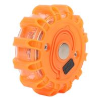 Φάρος LED Ασφαλείας με Κόκκινο &amp; Λευκό Φως, Επαναφορτιζόμενος USB, με Μαγνήτη και Γάντζο