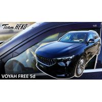Heko - Ανεμοθραύστες για Voyah Free 5 Doors 2021+ Ζευγάρι Απο Εύκαμπτο Φιμέ Πλαστικό - 2 τεμ. (ΑΝΕΜ.29139)