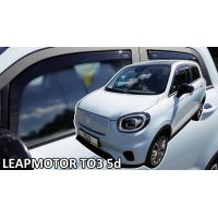 Heko - Ανεμοθραύστες Παραθύρων Για Leapmotor T03 2020 > 5πορτο υλικό Acrylic Χρώμα Φιμέ - 4 τεμ. (ΑΝΕΜ.SET29120)