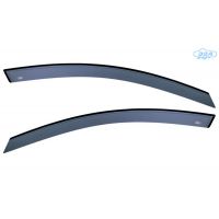 DGA - Ανεμοθραύστες Εμπρός Παραθύρων τύπου Φιμέ για Audi Q4 E-Tron (F4) 2021> 5πορτο υλικό Plexiglass Αυτοκόλλητοι Εξωτερικοί - 2 τεμ. (DGA102027)