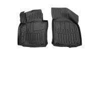 Race Axion - Προστατευτικά Πατάκια τύπου Σκαφάκια για Skoda Octavia 5 (1Z) 2004-2013 5πορτο / VW Golf 5 (1K) 2003-2008 3πορτο-5πορτο / VW Jetta (1K2) 2005-2010 υλικό Λάστιχο με Κουμπώματα - 2 τεμ. (5020042/ST)