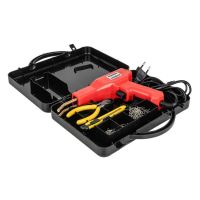 Amio – Πιστόλι Συγκόλλησης Πλαστικών με Συνδετήρες 200 Τεμ. για Σταθερή Επισκευή & Ανθεκτική Συγκόλληση – 1 Σετ (04745/AM)