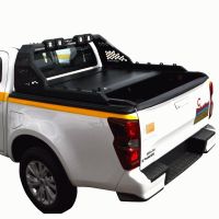 ΚΑΠΑΚΙ ΚΑΡΟΤΣΑΣ ΡΟΛΟ ΑΛΟΥΜΙΝΙΟΥ ΜΕ 4LED ROLL-BAR TEK 2 MAX 9080 ROLL+RB 431LED ISUZU D-MAX 2021+