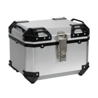 Lampa – Βαλιτσάκι Μοτοσυκλέτας T-Box 35L Ασημί για Ασφαλή Μεταφορά Εξοπλισμού με Σύστημα Γρήγορης Απελευθέρωσης – 1 Τεμ. (9166.6-LM)